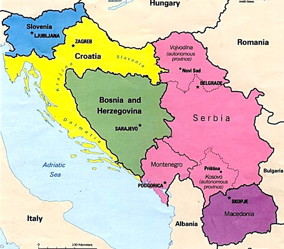 Państwa Powstałe Po Rozpadzie Jugosławii Ko NAJVIŠE ŽALI, a ko se NAJVIŠE RADUJE zbog raspada Jugoslavije