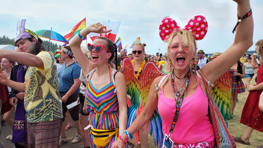 Marsz Równości na Pol'and'Rock Festivalu. Zobacz zdjęcia