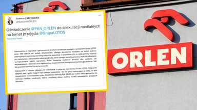 Kwestia przejęcia Lotosu. PKN Orlen wydaje oświadczenie i odpowiada "politykom opozycji"