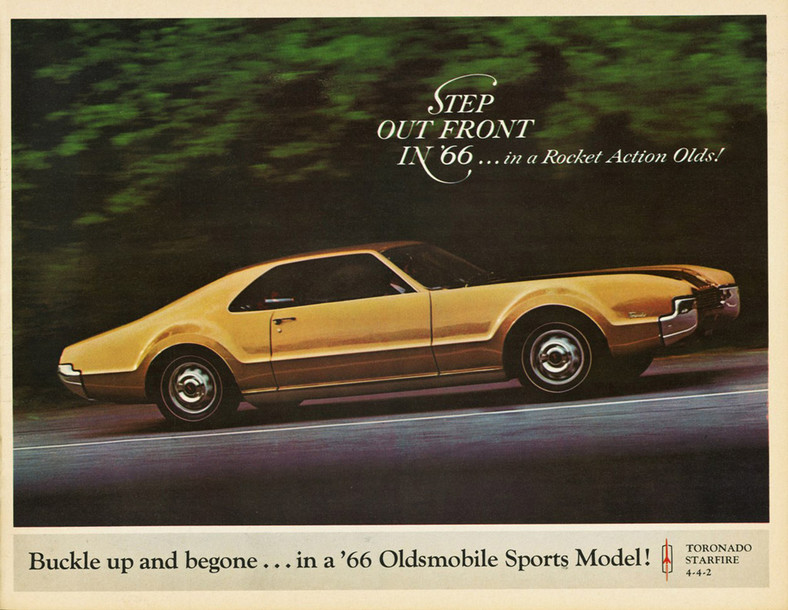 Oldsmobile Toronado: cała naprzód!