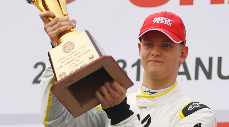 Schumacher fia, Mick most mutatkozott be az olasz Forma–4
-es bajnokságban, mindjárt két sikerrel /Fotó: AFP