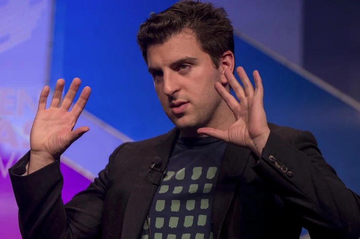 9. Brian Chesky. Wiek: 34 lata. Majątek: 3,3 mld dol.