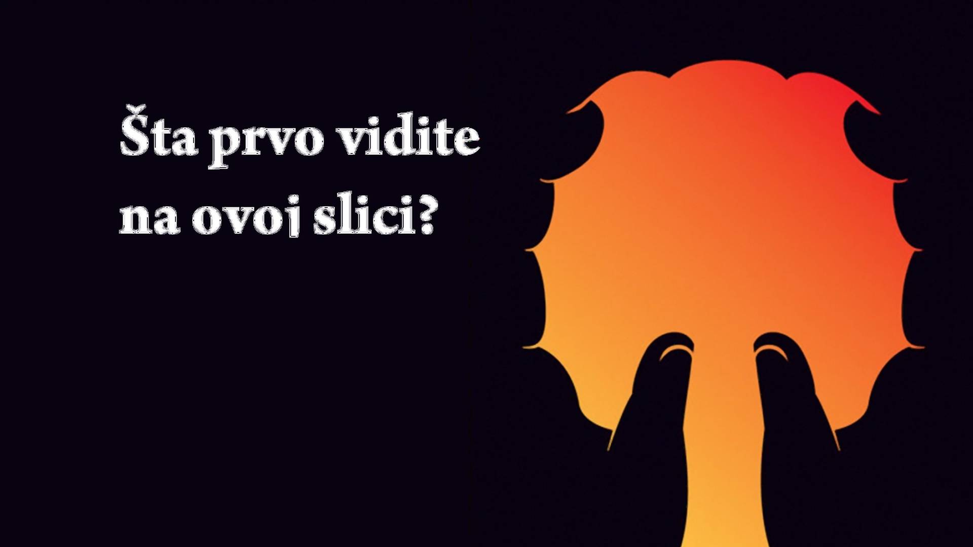 Da li si rob mašte ili logike? Prva asocijacija na sliku krije odgovor