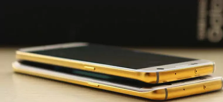 Samsung Galaxy S7 i S7 edge w złotych obudowach od Karalux (wideo)