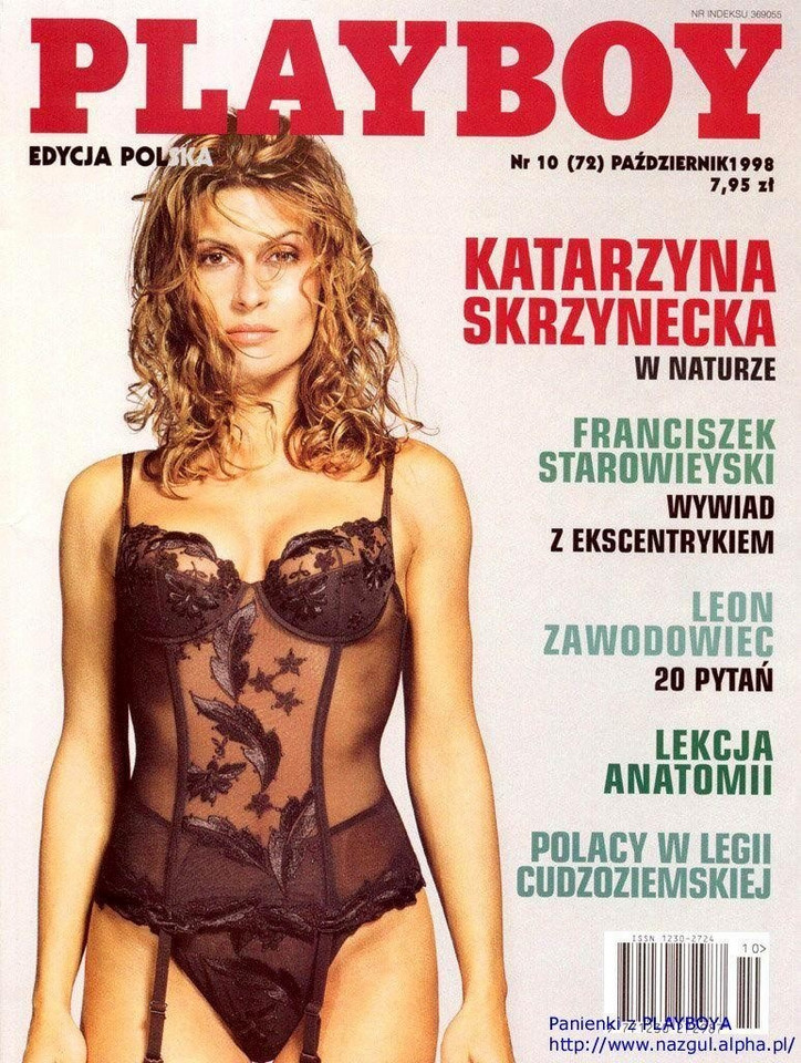 Katarzyna Skrzynecka w "Playboyu"