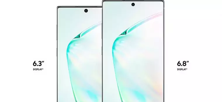 Samsung Galaxy Note 10 vs iPhone Xs, Xs Max i Xr - jak wypadają najnowsze Note’y w porównaniu z flagowcami od Apple