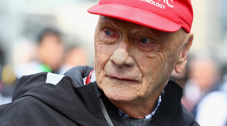 Niki Lauda pár hónappal ezelőtt esett át tüdőátültetésen /Fotó: Getty Images
