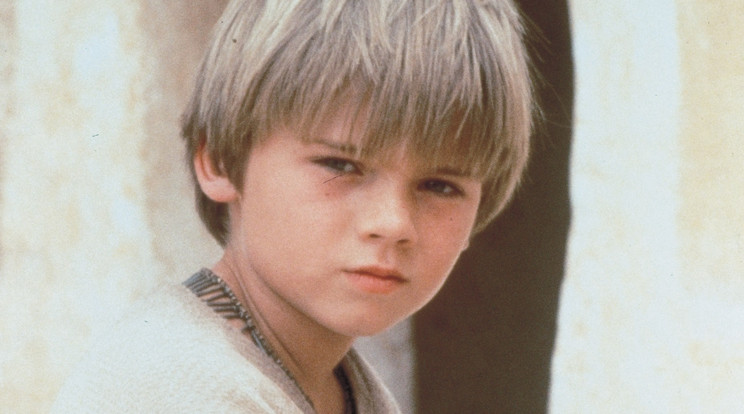 Jake Lloyd a Baljós árnyak forgatásán /Fotó: Northfoto