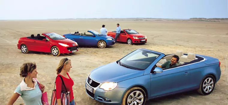 Peugeot 307 CC, VW Eos, Opel Astra Twin Top, Renault Megane Coupe Cabrio - nie kryjmy się przed słońcem!