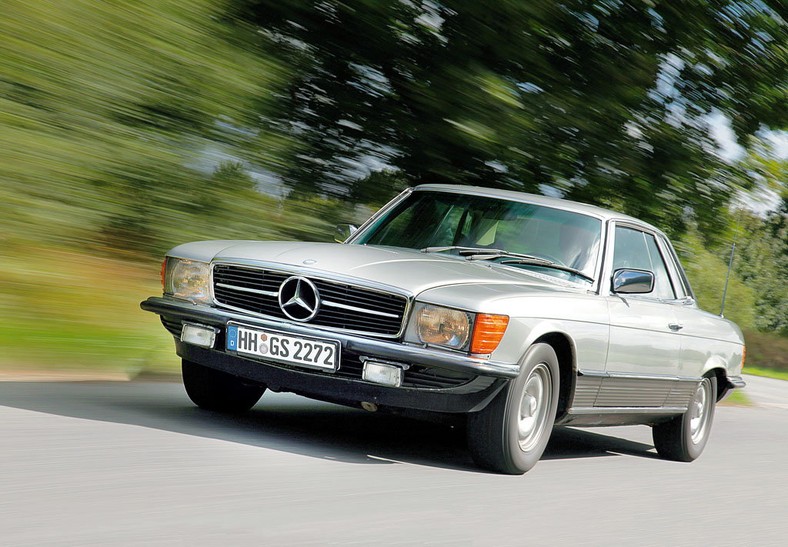 Mercedes 450 SLC 5.0 - poduszkowiec czy rajdówka?