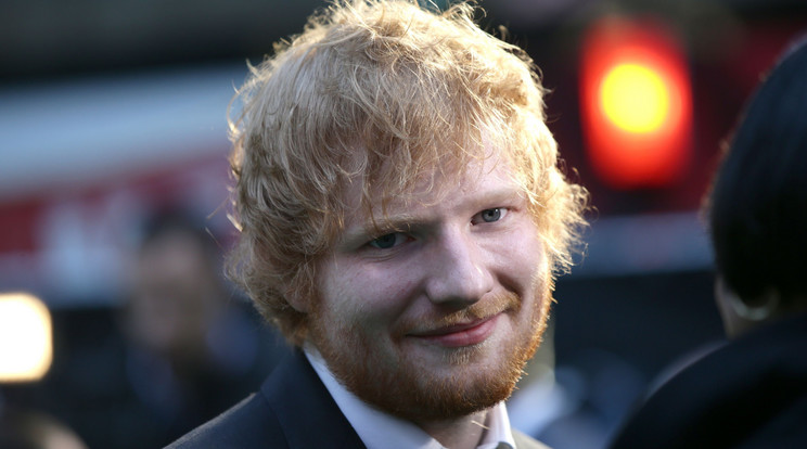 Ed Sheeran, a szelíd angol énekes idén is az első háromban van / Fotó: Northfoto