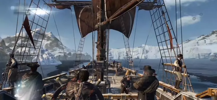 Gameplay z Assassin's Creed: Rogue - walka na morzu
