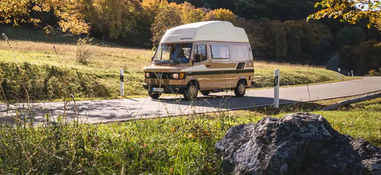 Mercedes T1 "Bremer" w wydaniu Marco Polo. Był marzeniem wczasowicza