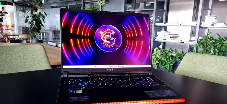 Najwydajniejszy procesor i topowa karta graficzna. Recenzja laptopa MSI Raider GE78 HX 13V