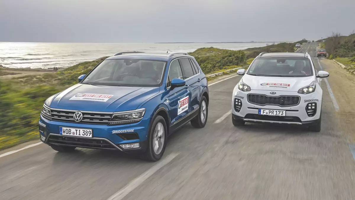 Volkswagen Tiguan kontra Kia Sportage - prymus kontra bestseller