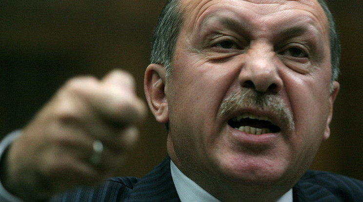 Terrorpártinak nevezte Európát Erdogan török elnök / Fotó: AFP