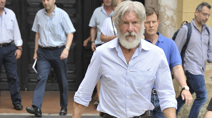Harrison Ford jókora szakáll mögé próbál rejtőzni
spanyolországi
nyaralásán /Fotó: Profimedia-Reddot