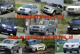 Którego SUV-a warto kupić za 20-30 tys. zł?