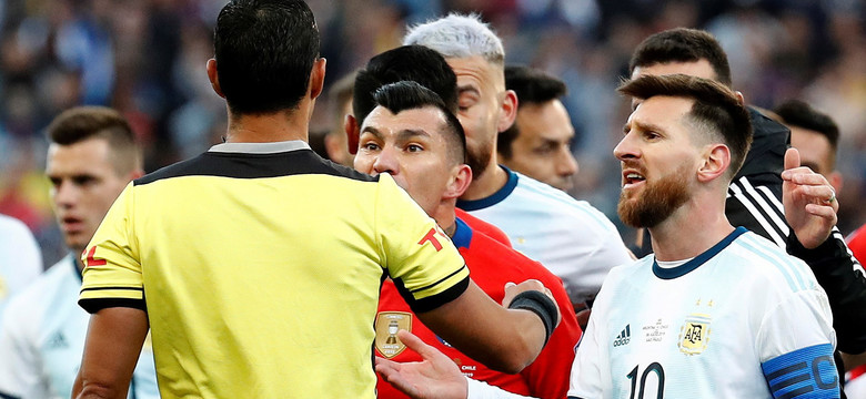 Copa America: podano uzasadnienie czerwonej kartki dla Lionela Messiego