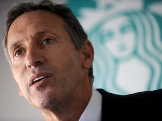 Howard Schultz, CEO of Starbucks