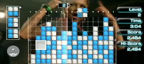 Screen z gry Lumines II