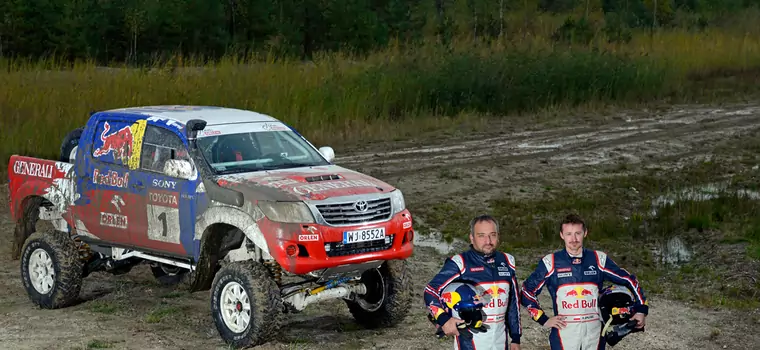 Adam Małysz testował nową Toyotę Hilux