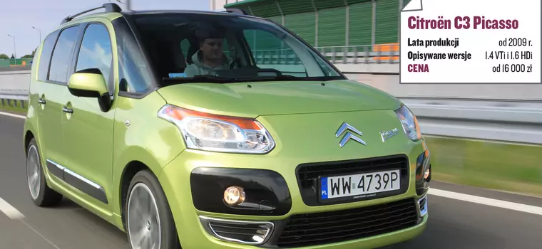 Citroën C3 Picasso - mały van to małe wydatki