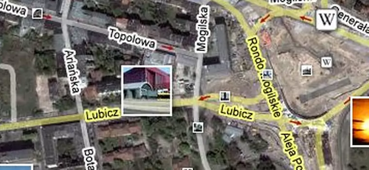 Mapy Google: wysyłamy wyznaczoną trasę e-mailem