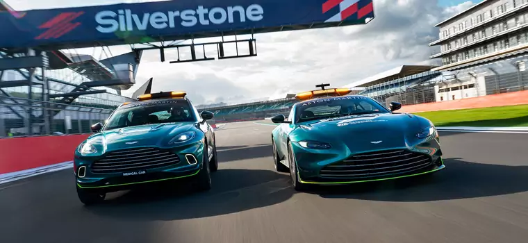 Aston Martin dostarczy samochody bezpieczeństwa i medyczne do Formuły 1