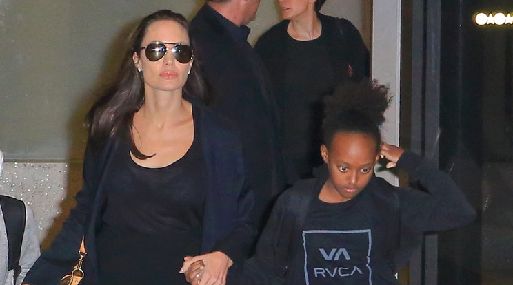 Jolie és Zahara közel állnak egymáshoz / Fotó: Northfoto