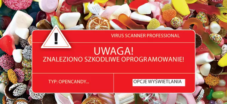 OpenCandy - irytujące słodycze