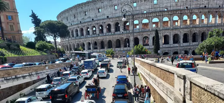 Pojechałem samochodem do Rzymu. Tego po włoskich kierowcach się nie spodziewałem