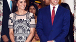 Elegancka księżna Kate świętuje w Indiach urodziny królowej Elżbiety II