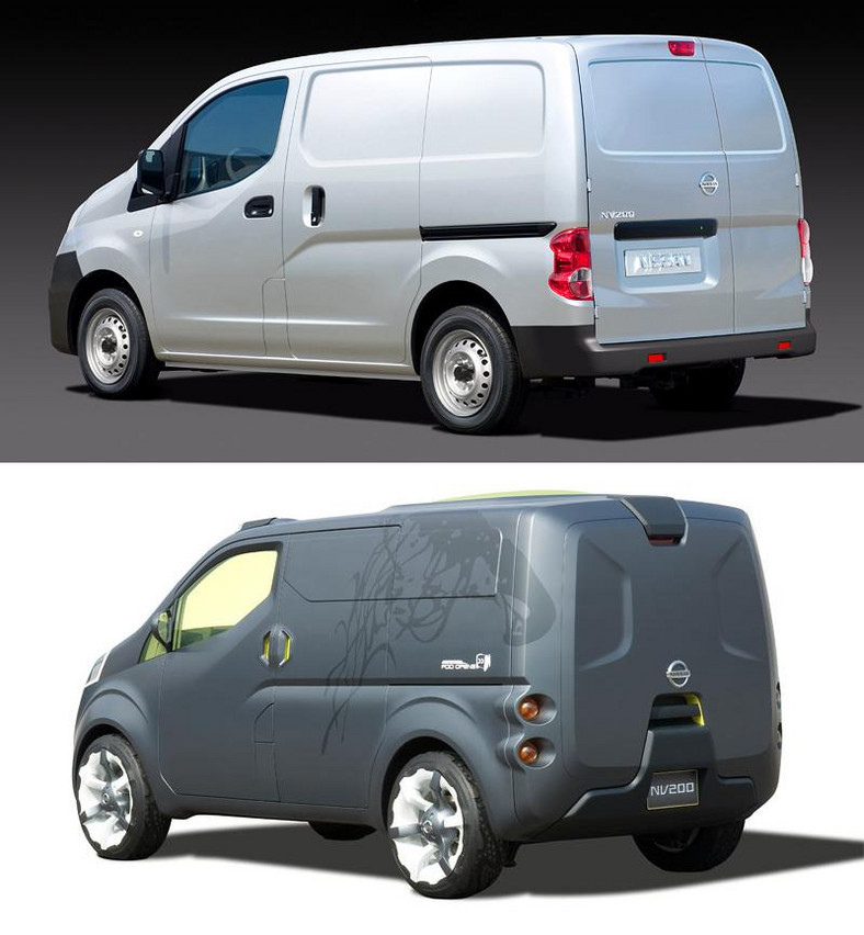 Genewa 2009: Nissan NV200 - pierwsze zdjęcia i informacje