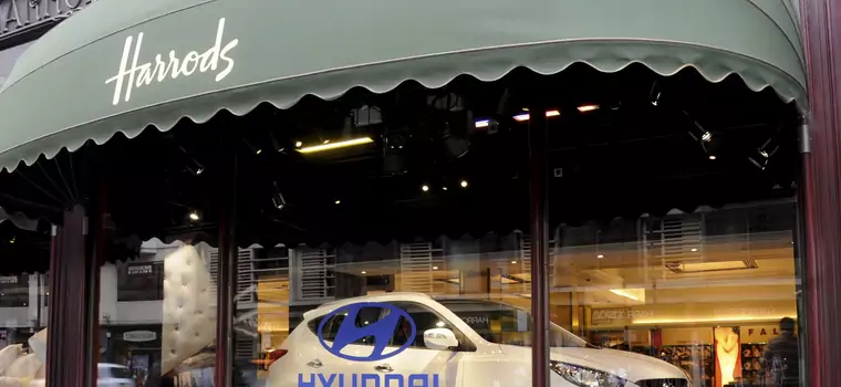 Hyundai sprzedaje już w londyńskim Harrodsie