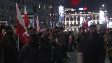 Manifestacja PiS w Warszawie
