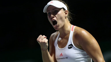 WTA Finals: Angelique Kerber po genialnym widowisku wygrała z Dominiką Cibulkovą