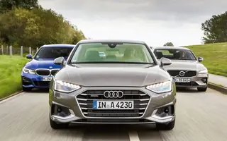 Audi A4 kontra BMW serii 3 i Volvo S60