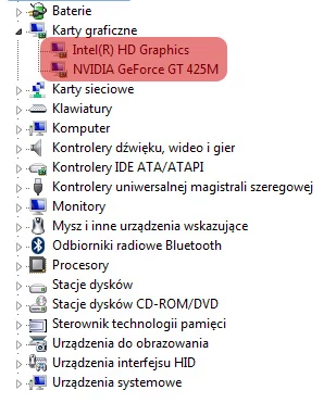 Kompromis wydajność vs moc. Dwie karty graficzne - zintegrowana i dedykowana. Pierwsza pracuje w trybie ekonomicznym, druga daje możliwości korzystania z treści multimedialnej