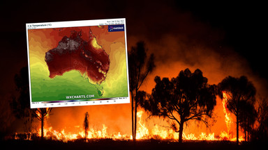 Ekstremalny początek lata w Australii. Zagrożenie pożarami i cyklon tropikalny