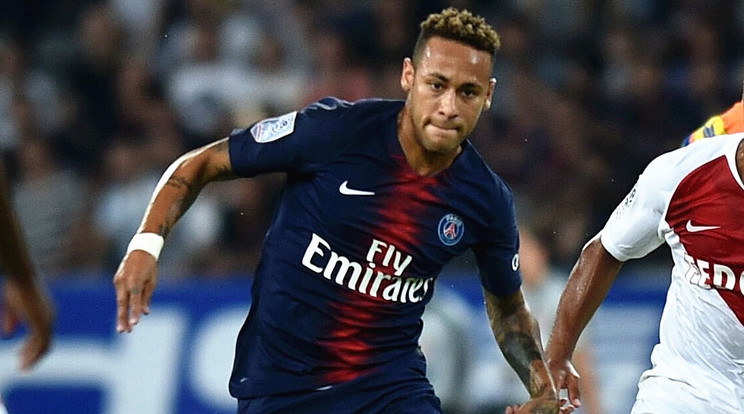 Neymar jelenleg a Paris Saint-Germain játékosa /Fotó: Northfoto