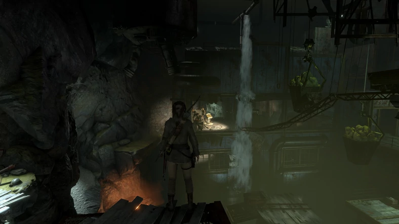 Rise of the Tomb Raider - Sztolnia - PlayStation 4 Pro - 4K