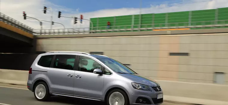 Seat Alhambra - uwaga na awarię napinaczy i poduszek bezpieczeństwa