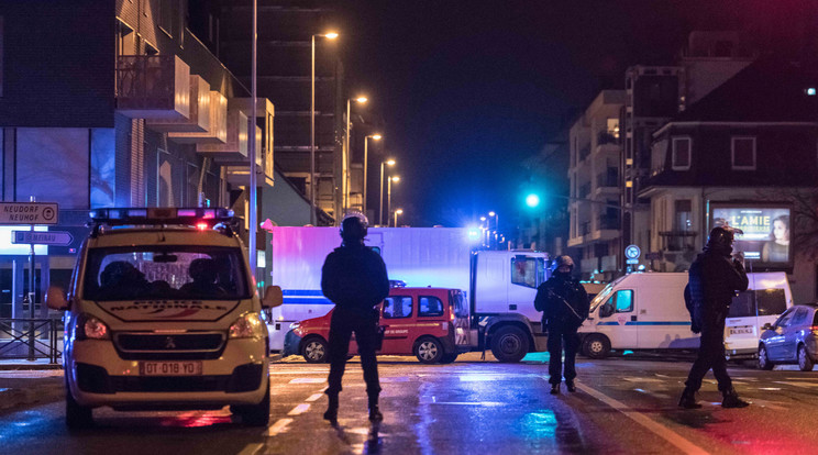 A strasbourgi lövöldözés a Kléber téri karácsonyi vásár közelében történt /Fotó: Northfoto