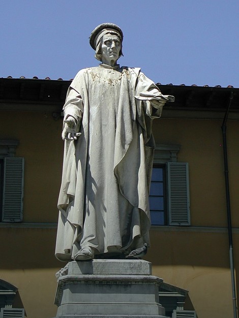 Statua Frančeska di Marka Datinija (1335-1410) u Pratu