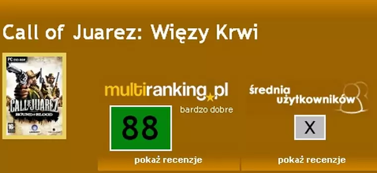 Recenzje Call of Juarez: Więzy Krwi. Czy Polacy umieją oceniać swoje gry?