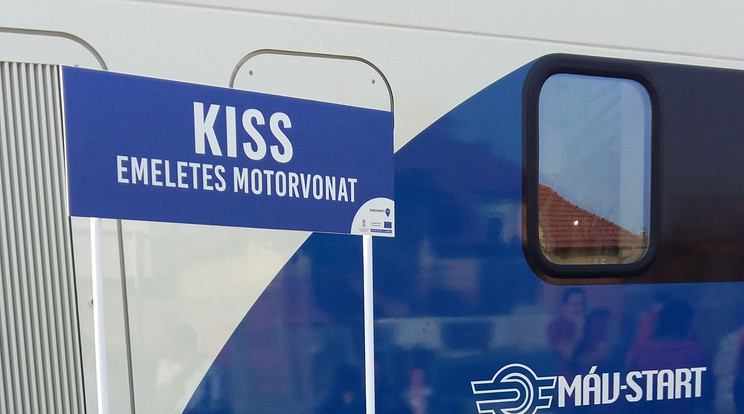 KISS emeletes motorvonat - bemutató Monoron / Fotó: Papp Ferenc