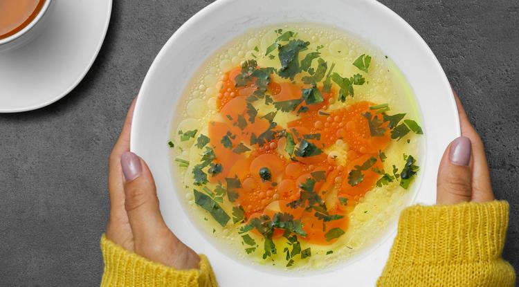 Köhögés ellen a leves is remek. Fotó: Shutterstock