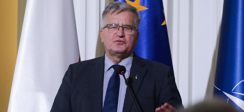 Komorowski ucina spekulacje. Tak skomentował plotki na swój temat