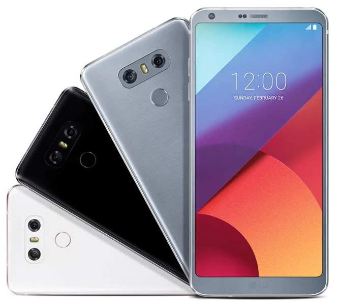 LG G6 będzie dostępny w trzech kolorach